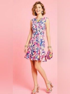 Vintage Betsey Johnson Floral Dress
